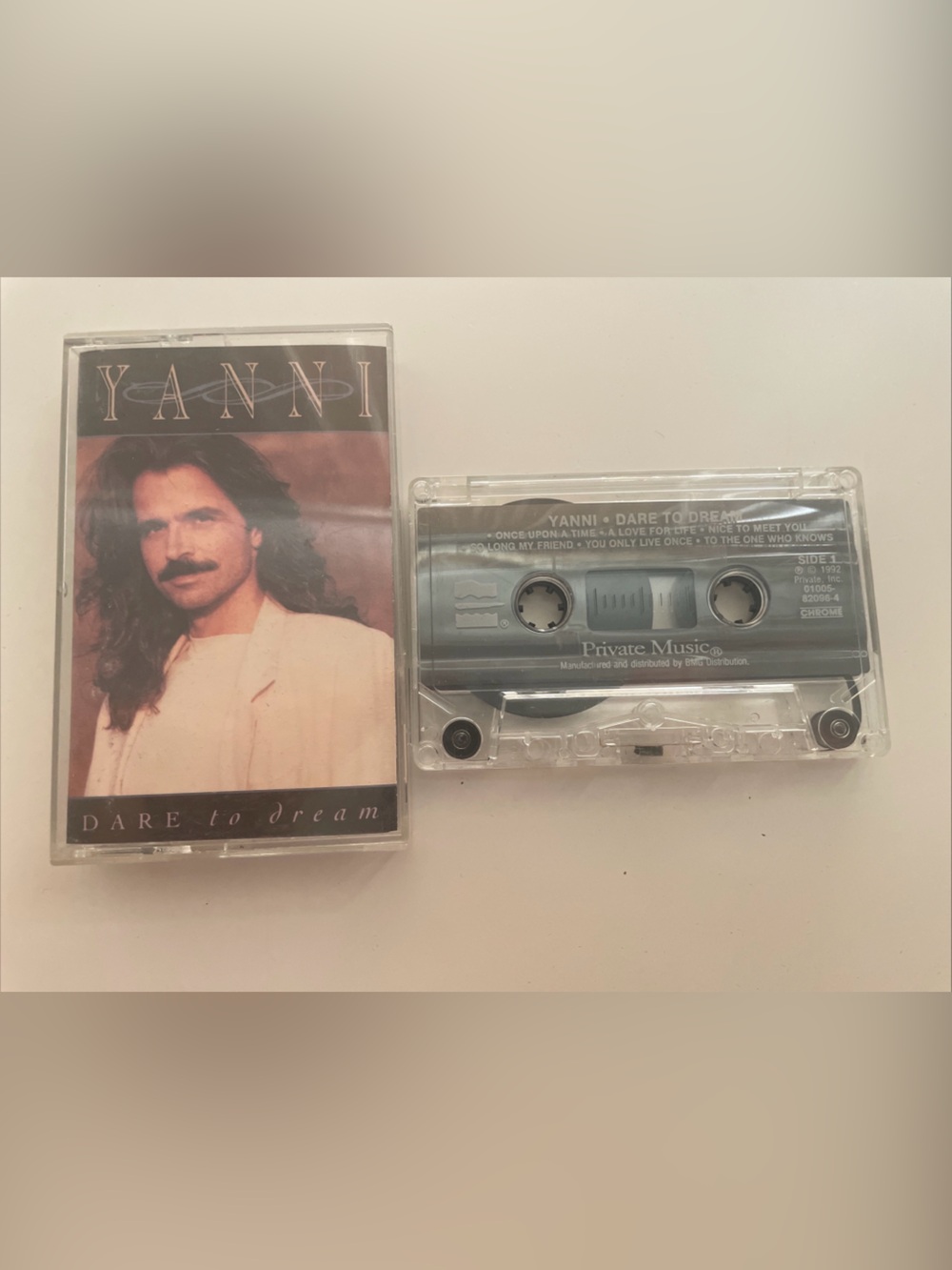 Dare to Dream by Yanni (Cassette, 1992, Private Music)